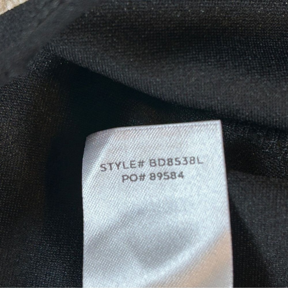 Lulus Black Mini Dress Small Spaghetti Strap Bodycon Minimalist LBD Date Night - Picture 10 of 11